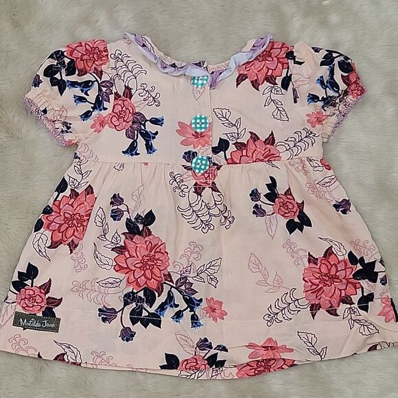 MATILDA JANE FANCIFUL FLORAL TUNIC, SIZE 12-18 MONTHS - Picture 5 of 6